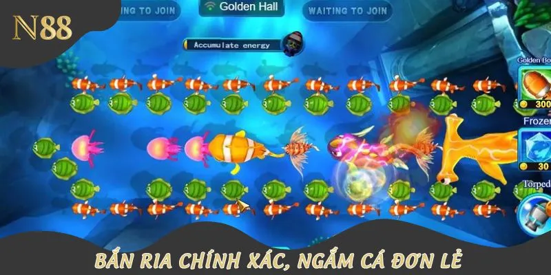 Triển khai chiến thuật bắn ria để tiêu diệt nhiều con mồi cùng lúc