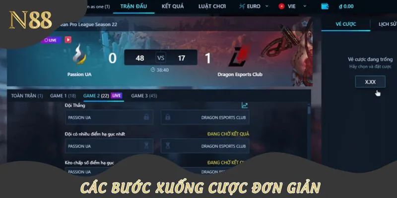 Hướng dẫn cá cược Dota2 siêu dễ dàng, chi tiết