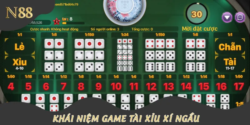 Giới thiệu trò chơi tài xỉu xí ngầu